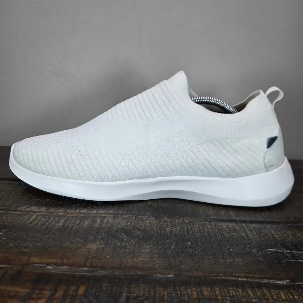 NEW Vessi Everyday Move Slip On Mens Size 14 Waterproof Shoe Sneaker Polar White